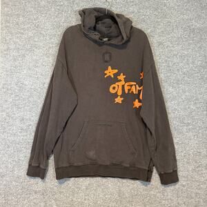 Overtime Outdoor Club Sweater‎ Mens XL Black OT Fam Print Hoodie Sweatshirt